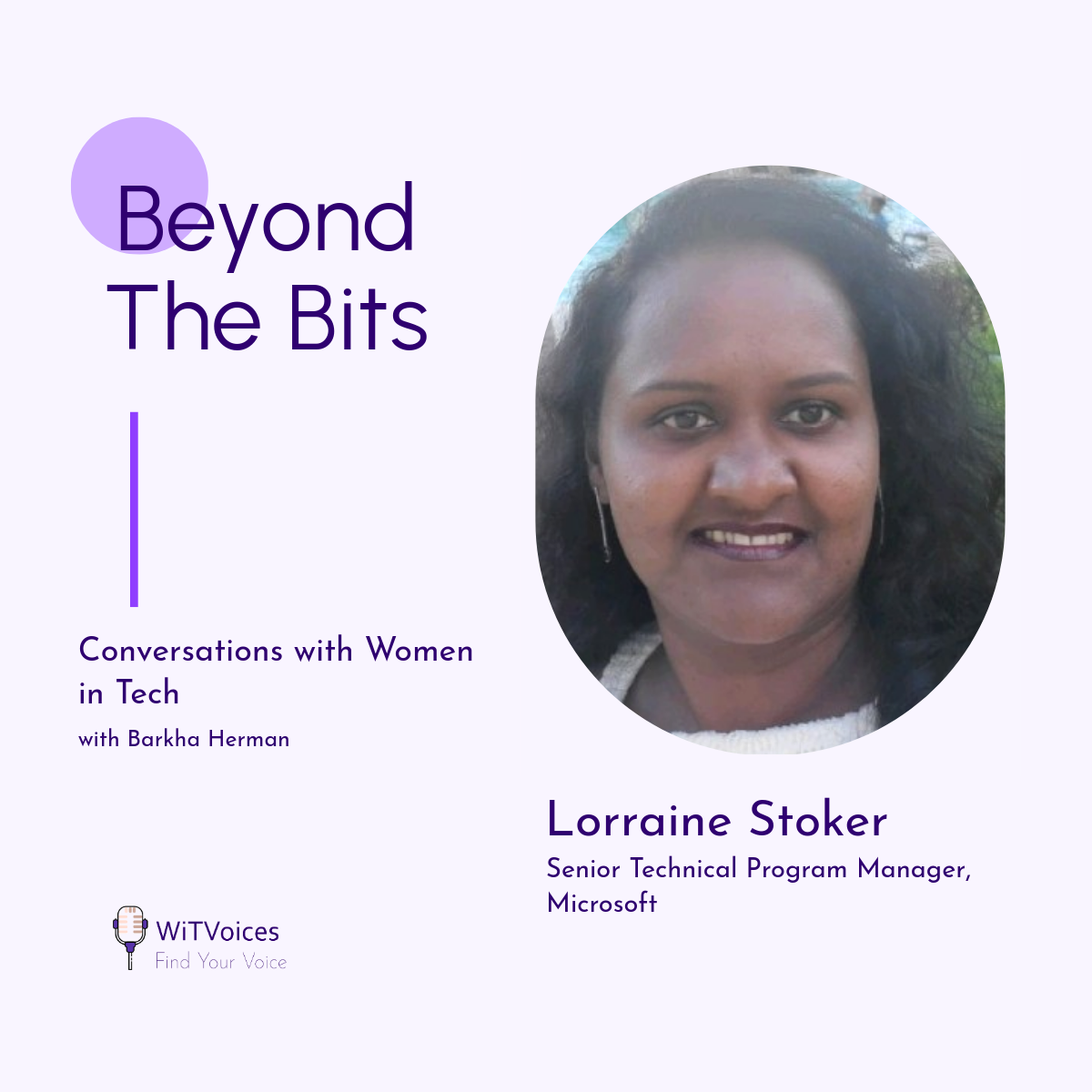 Conversation with Lorraine Stoker episode artwork