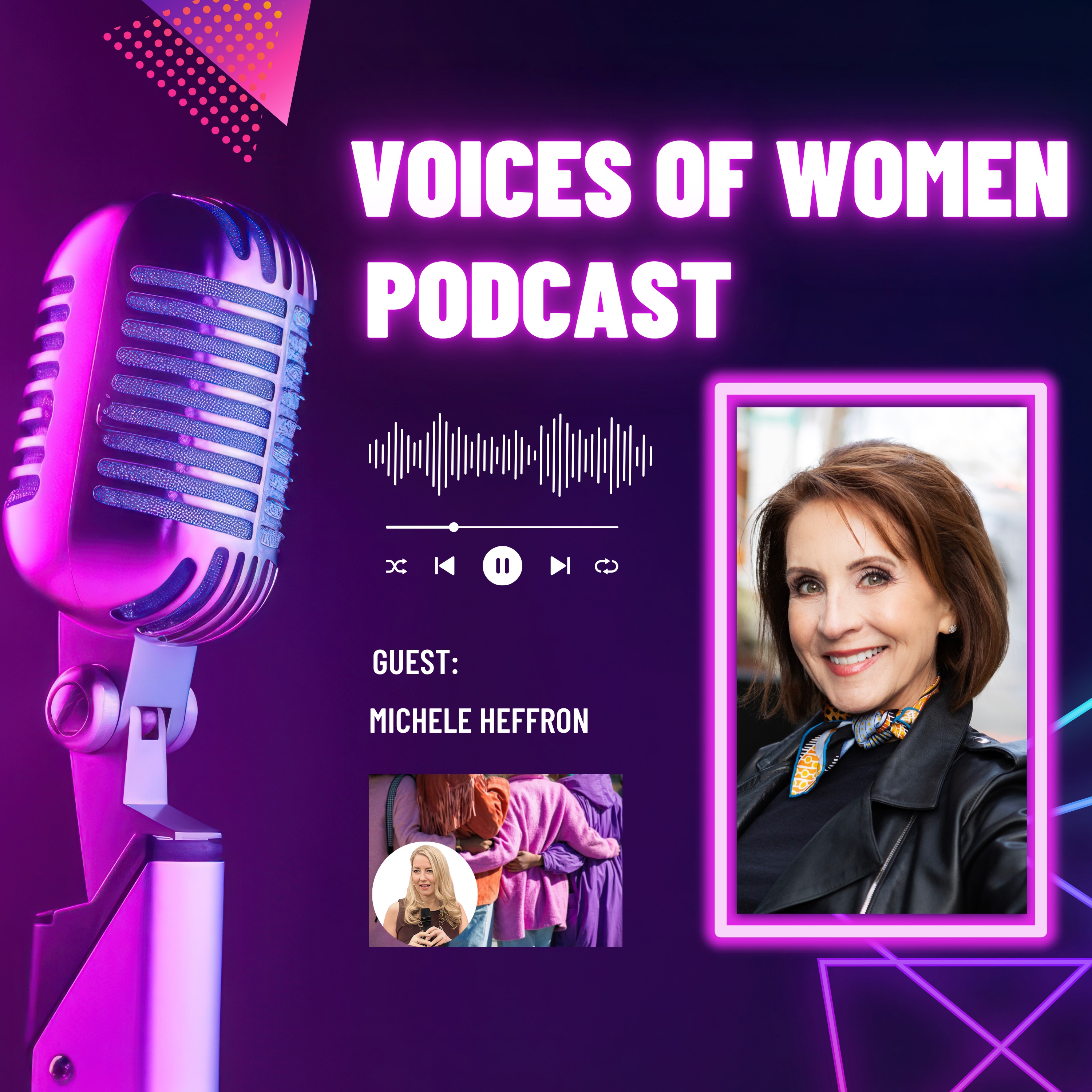 Michele Heffron - Who You Were, Who You Are, Who You're Becoming: The VIVID³ Journey Through Transition episode artwork