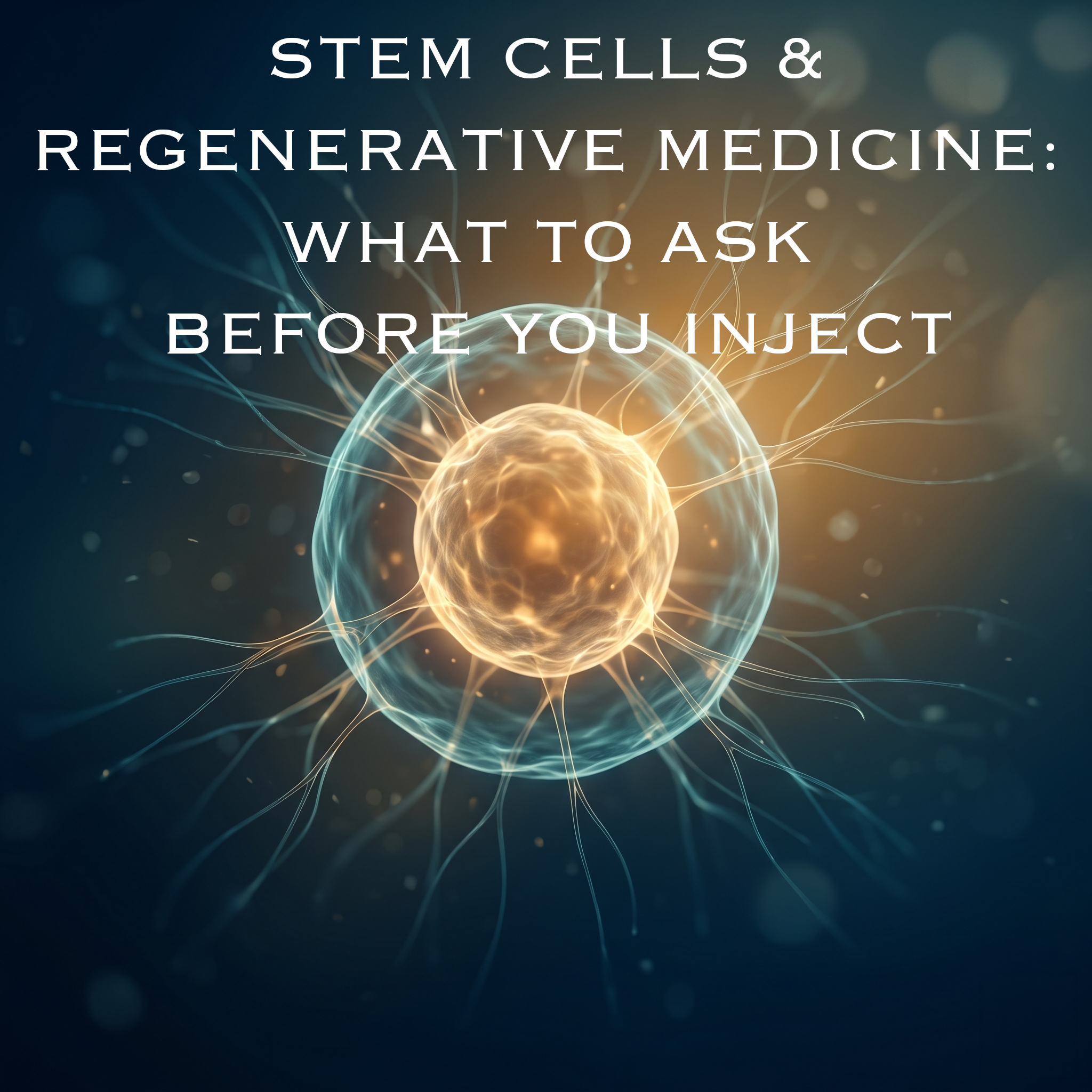 Stem Cells & Regenerative Medicine: What to Ask Before You Inject episode artwork